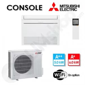 Console réversible Climatisation MFZ-KT50VG et SUZ-M50VA - 5 kW