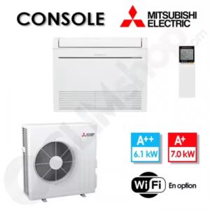 Console réversible Climatisation MFZ-KT60VG et SUZ-M60VA - 6.1 kW