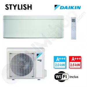 Climatiseur Réversible FTXA20CW et RXA20A Blanc - Stylish Daikin - 2  kW