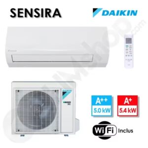 Climatiseur Réversible Daikin Sensira FTXF50F et RXF50F - 5.0 kW