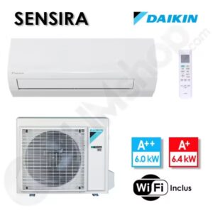 Climatiseur Réversible Daikin Sensira FTXF60F et RXF60D - 6.0 kW