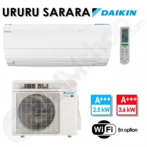 Climatiseur Réversible FTXZ25N et RXZ25N - URURU SARARA Daikin - 2.5  kW