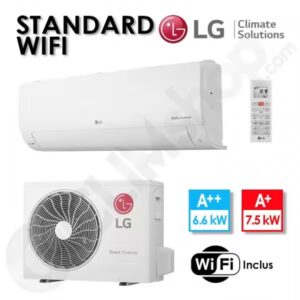 Climatiseur réversible LG Standard Wifi S24EC.NSKS et S24EC.U24S - 6.6 kW