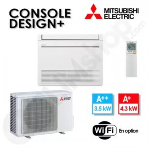 Climatisation réversible MFZ-KW35VG - MUFZ-KW35VGHZ Console design+hyper heating - 3.5 kW