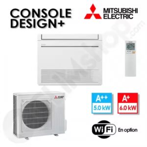 Climatisation réversible MFZ-KW50VG - MUFZ-KW50VGHZ Console design+hyper heating - 5 kW