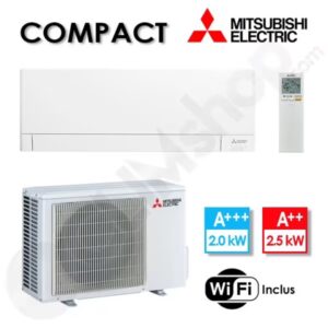 Climatiseur réversible Mitsubishi MSZ-AY20VGK et MUZ-AY20VG - 2 kW