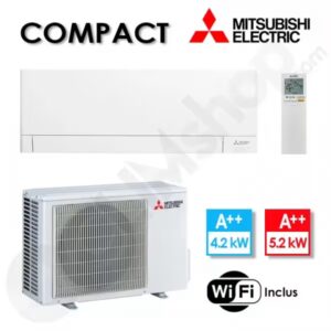 Climatiseur réversible Mitsubishi MSZ-AY42VGK et MUZ-AY42VG - 4.2 kW