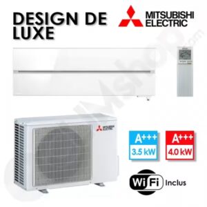 Climatiseur réversible MSZ-LN35VG2V et MUZ-LN35VGHZ2 blanc perle hyper heating - Wifi intégré - 3.5 kW
