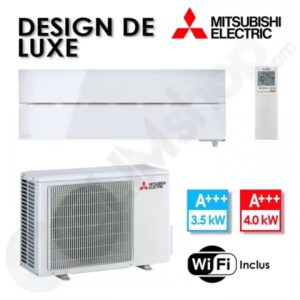 Climatiseur réversible MSZ-LN35VG2W et MUZ-LN35VGHZ2 blanc hyper heating - Wifi intégré - 3.5 kW