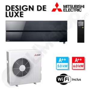 Climatiseur réversible MSZ-LN50VG2B et MUZ-LN50VGHZ2 Noir hyper heating - Wifi intégré - 5 kW