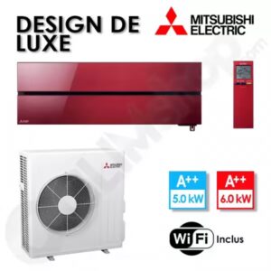 Climatiseur réversible MSZ-LN50VG2R et MUZ-LN50VGHZ2 Rouge hyper heating - Wifi intégré - 5 kW