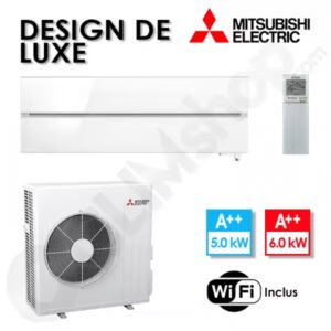 Climatiseur réversible MSZ-LN50VG2V et MUZ-LN50VGHZ2 Blanc perle hyper heating - Wifi intégré - 5 kW